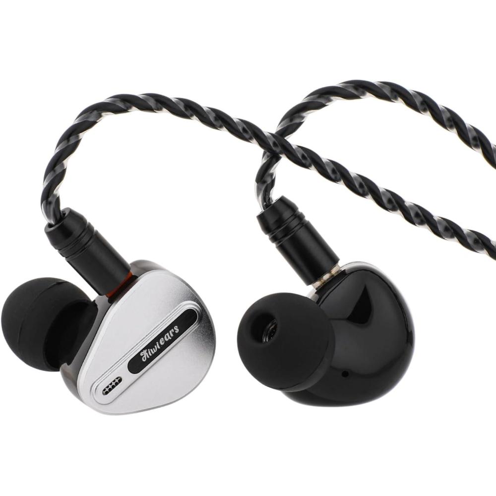 image:imageLinsoul Kiwi Ears Airoso in Ear Monitor1DD4BA Hybrid Driver IEM Earphones Gaming Earbuds HiFi Stereo Wired Earbuds with Detachable 2Pin Cables for Audiophiles Musicians
