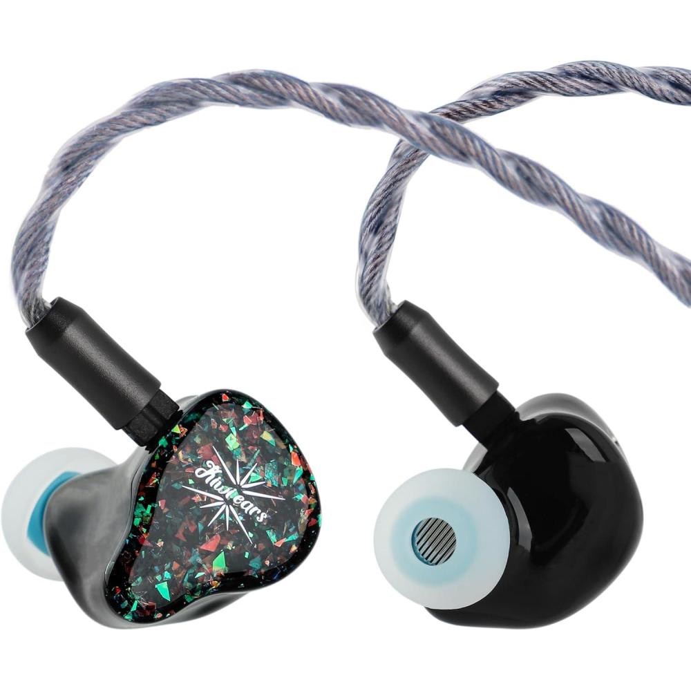 image:imageLinsoul Kiwi Ears Astral 1DD6BA Hybrid in Ear Monitor Wired Earbuds HiFi Studio Recording ampMixing Earphone Portable Gaming IEMs for Professional Music Engineers Audiophiles BlueGreen