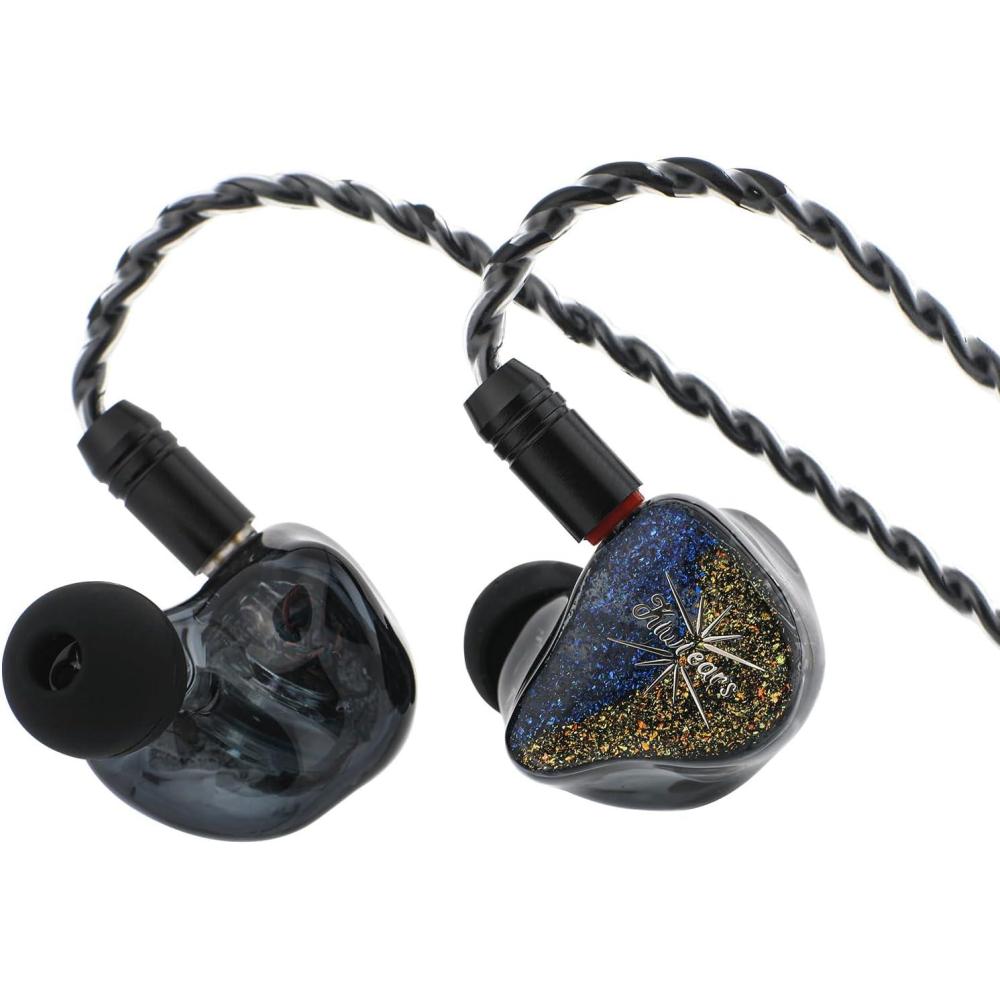 image:imageLinsoul Kiwi Ears Forteza in Ear Monitor 1BA  2DD HiFi Wired Earbuds Gaming Earbuds Hybrid Driver IEM Earphones Headphones with Detachable IEM Cable for Musician Gamer PurpleBlack