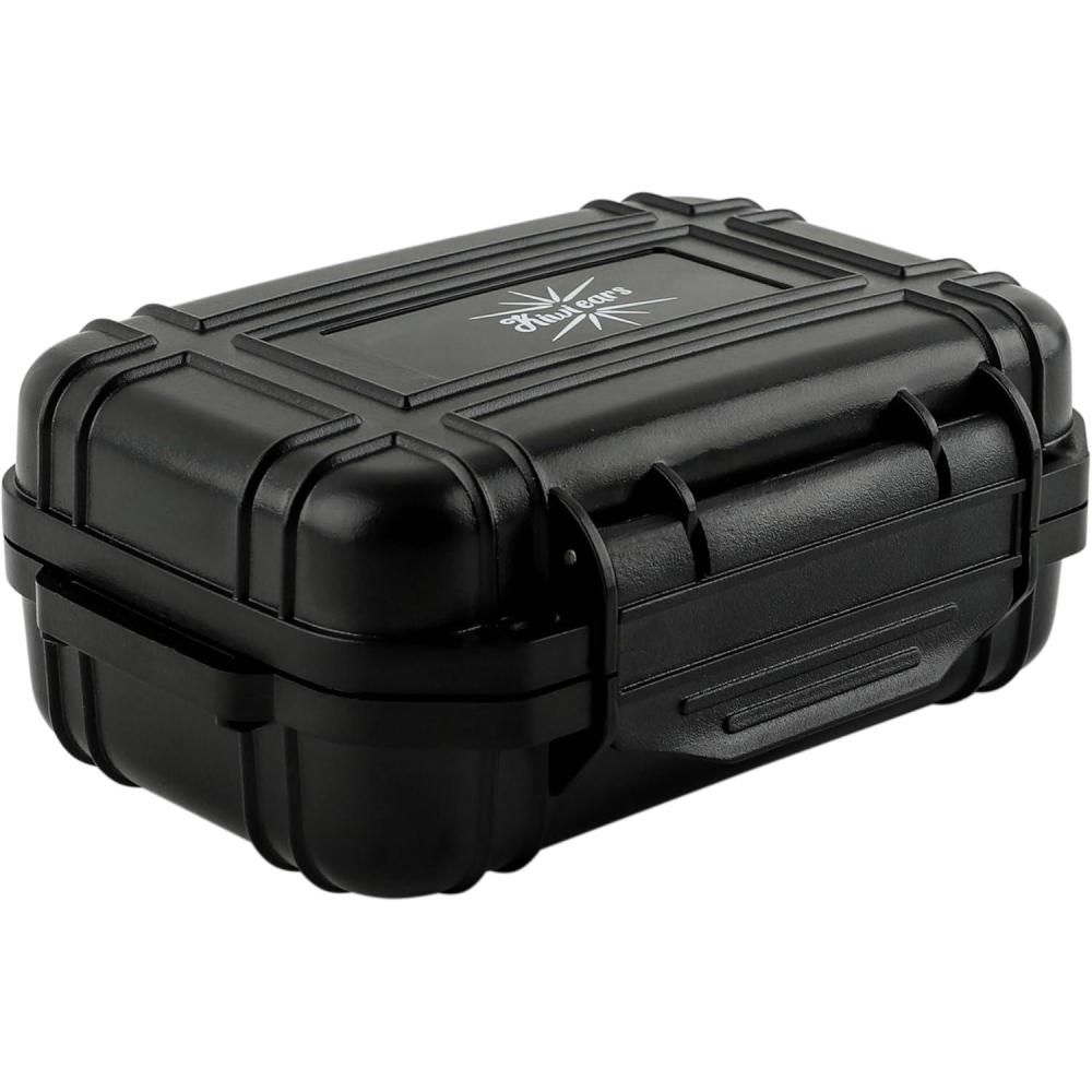 image:imageLinsoul Kiwi Ears SONICAP Waterproof Earbud CaseHard Protective IEM Storage Box with EVA LiningHard Carrying Bag for HeadphonesEarphoneTravel Carrying Case Fit for ZS10 ProZero2EW300 BlackBlack