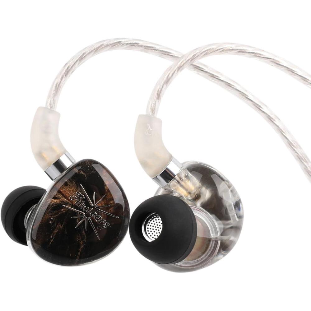 image:imageLinsoul Kiwi Ears x Crinacle Singolo in Ear Monitor 11mm Dynamic Driver Wired Earbuds HiFi IEM Gaming Earbuds with KARS Detachable IEM Cable for Musician Studio Black