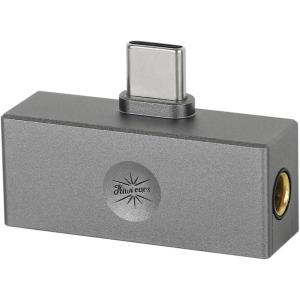 Linsoul Kiwi Ears Allegro Mini Portable IEM DAC, in Ear Monitor Amplifier, USB C to 3.5/4.4mm Output, with Custom Chip, High Resolution 32bit/384kHz, HiFi Earbuds Amp for Phone/PC (Silver)(Titanium)