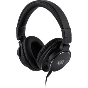 Linsoul Kiwi Ears Division Over Ear Headphone,40mm Dynamic Driver Monitoring Headphones,Wired Gaming Headphones,DJ Head Phones for Professional Musicians Engineers (Silver)(Black)