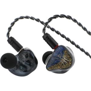 Linsoul Kiwi Ears Forteza in Ear Monitor, 1BA + 2DD HiFi Wired Earbuds, Gaming Earbuds, Hybrid Driver IEM Earphones Headphones, with Detachable IEM Cable for Musician Gamer (Purple)(Black)