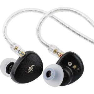 Linsoul SIMGOT EA500 DSP 10mm Dynamic Driver in Ear Monitor, Dual Cavity IEM with Replaceable Tuning Nozzle, Detachable 2 Pin OFC Silver Plated Cable for Audiophile