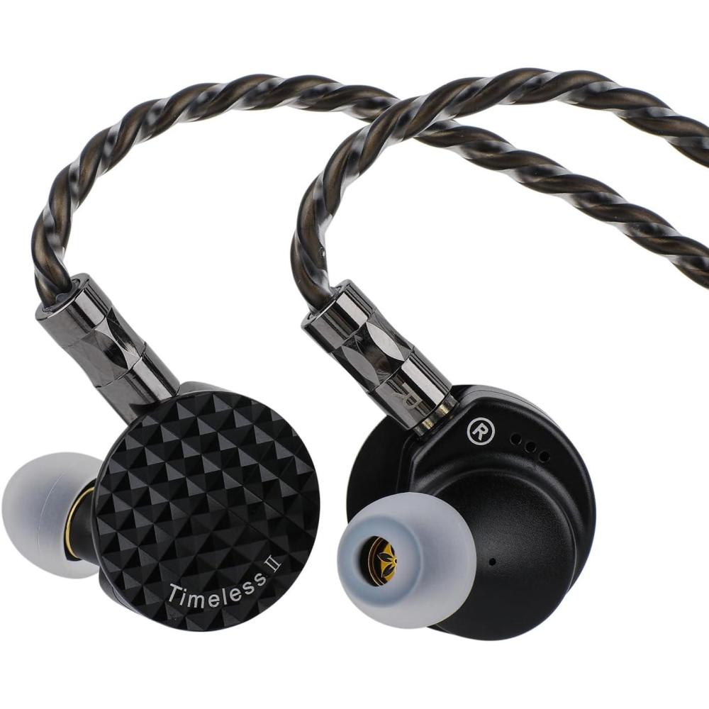 image:imageLinsoul 7Hz Timeless II in Ear Monitor Upgraded 145mm Planar Magnetic Driver IEM Wired Earbuds with Tunable Nozzle and 7N OCC IEM Cable for Musician Audiophile Timeless II