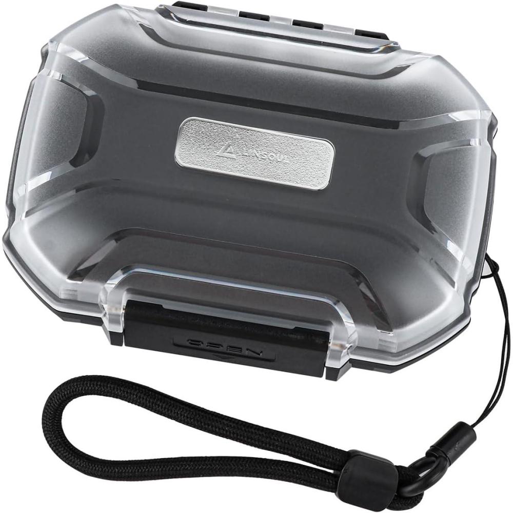image:imageLinsoul LC02 in Ear Monitor Case Portable Earbud Hard Case Waterproof Earphone Storage Box Travel Carrying Case for Headphones and IEM Cables Fit for ZS10 PRO Cadenza Supermix4 Hype4 Zero2 Zonie