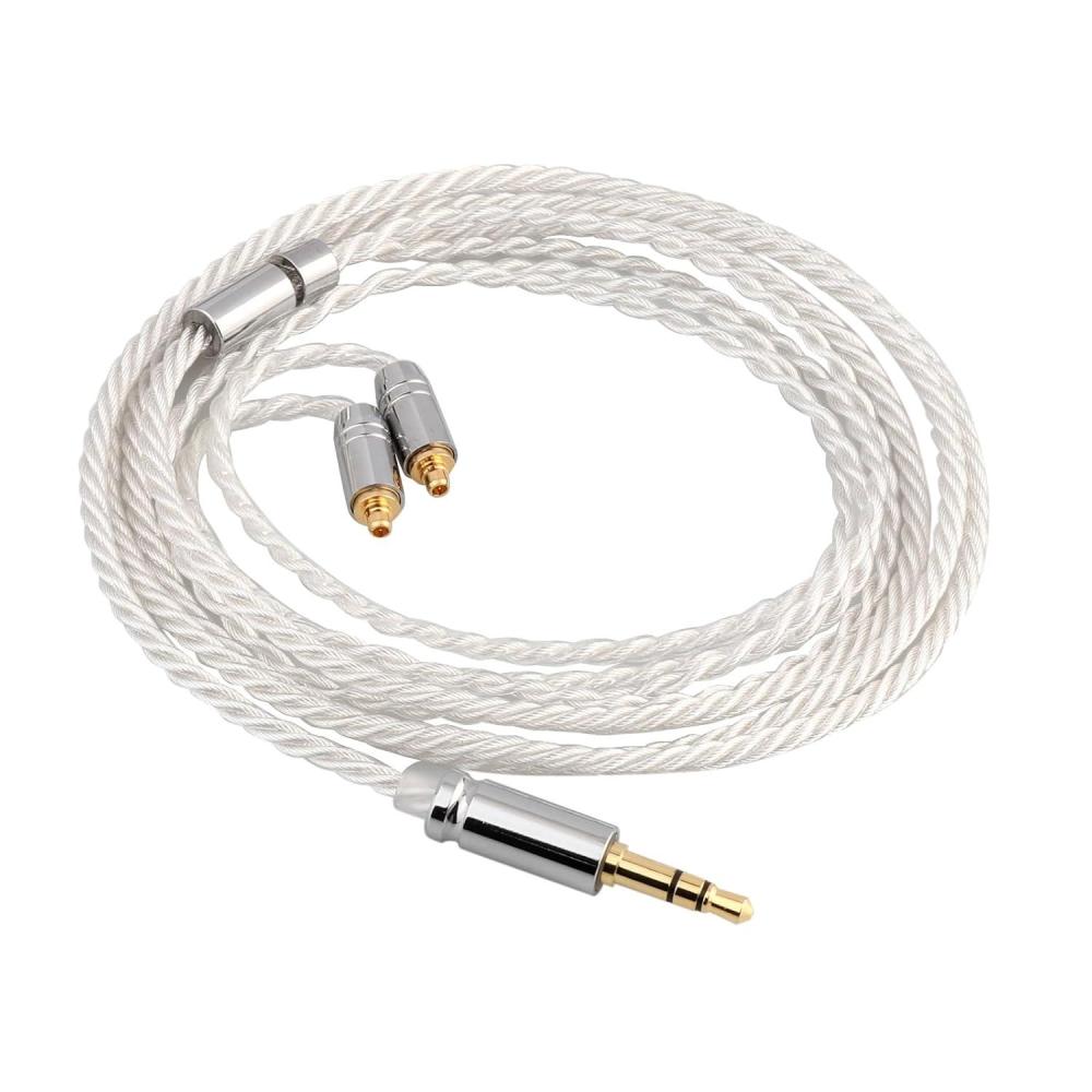 image:imageLinsoul Tripowin Solstice 26AWG SilverPlated Copper HiFi IEM Cable for in Ear Monitor Audiophile2pin 078mmMMCX