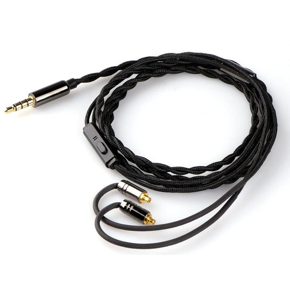 image:imageLinsoul Tripowin Zombur in Ear Monitor Cable 4N High Purity OFC Oxygen Free Cable HiFi Wired IEM Cable Cotton Yarn Outer Layer 35mm Audio Jack for Musician AudiophileWithout Mic MMCXMMCX