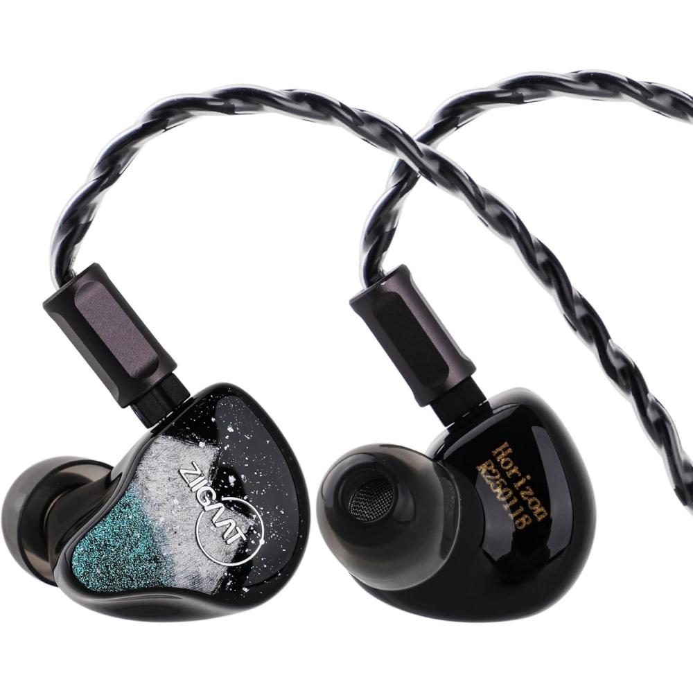 image:imageLinsoul ZiiGaat Horizon in Ear Monitor 1DD2BA2 Planar HiFi Wired Earbuds StudioGrade IEM Earphones Natural Balanced Tuning with ButterySmooth Treble Extension for Musicians Audiophiles