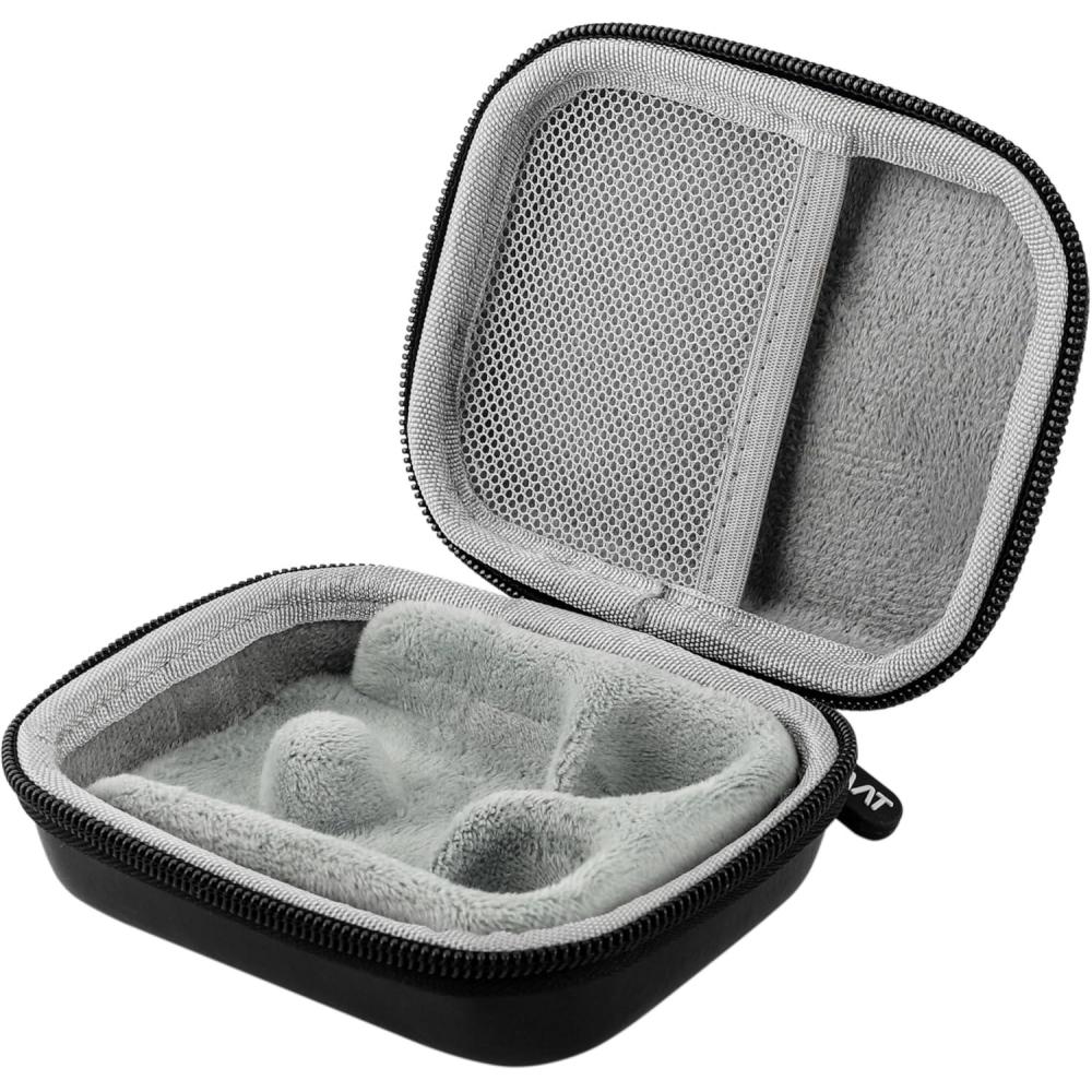 image:imageLinsoul ZiiGaat PELLEPOD Leather Earbud Case Waterproof IEM Storage Box Hard Carrying Bag Protective Storage Box Fit for Earphone ZS10 Pro Zero 2 EM6L EW300 SuperMix 4 Orchestra Lite BrownBlack