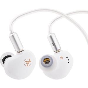 Linsoul 7HZ G1 in-Ear Monitor, 10mm DLC Diaphragm Dynamic Driver IEM Earphone, Wired Gaming Earbuds with Detachable OFC Silver-Plated Cable for Musician Audiophile (Type C with Mic, White)(White)