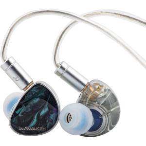 Linsoul INAWAKEN Dawn Ms in Ear Monitor,11.2mm Dynamic Driver IEM,Wired Gaming Earbuds with Detachable OFC Shielded Cable for Musician Audiophile