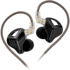 Linsoul KZ ZVX Pro in Ear Monitor,HiFi Wired Earbuds,Acoustically Tuned All-Metal Dynamic IEM Earphones with Magnetic Dynamic Driver,Gaming Earbuds with Detachable OFC Cable for Musician(Without MIC)(Without Mic)