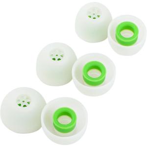 Linsoul Kiwi Ears Flex Earbud Tips, Replacement Silicone IEM Tips, 3 Pairs, S/M/L Size, for KZ ZS10 Pro 2, SuperMix 4,Hype4,Orchestra Lite, Cadenza Wired/Wireless Earphones (Green)(Green)