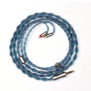 Linsoul Tripowin Altea Upgraded 6N OCC Litz 4 Cores HiFi Earphone Cable, 26 AWG High-Purity Monocrystalline Copper Wires for in Ear Earphone(3.5mm, 2pin 0.78mm)(2pin)