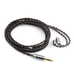 Linsoul Tripowin Mirage IEM Cable,30AWG OCC 4N HiFi IEM Upgrade Replacement Cable, with 3.5mm Audio Jack for in-Ear Monitor Audiophile Musician(Recessed 2pin)(MMCX)