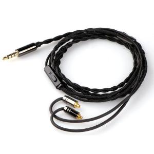 Linsoul Tripowin Zombur in Ear Monitor Cable, 4N High Purity OFC Oxygen Free Cable HiFi Wired IEM Cable, Cotton Yarn Outer Layer, 3.5mm Audio Jack for Musician Audiophile(Without Mic, MMCX)(MMCX)