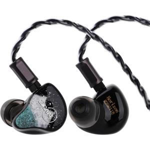 Linsoul ZiiGaat Horizon in Ear Monitor, 1DD+2BA+2 Planar HiFi Wired Earbuds, Studio-Grade IEM Earphones, Natural Balanced Tuning with Buttery-Smooth Treble Extension for Musicians Audiophiles