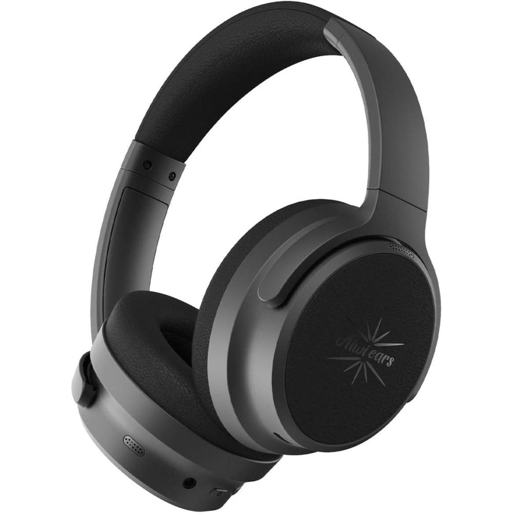image:imageLinsoul Kiwi Ears Ardor Bluetooth 54 Over Ear Headphones Wireless DJ Studio Headphones Dual Dynamic Driver Studio Monitor with Hybrid ANC 140H Playtime Lightweight for Podcast Gaming Guitar