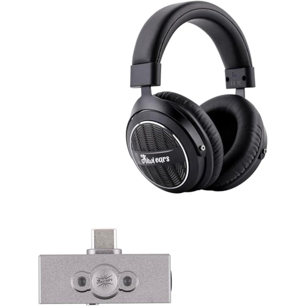 image:imageLinsoul Kiwi Ears Ellipse Over Ear Headphone StudioGrade Dynamic Driver Headphones Kiwi Ears Allegro Pro Upgraded IEM Earphone DACAMP