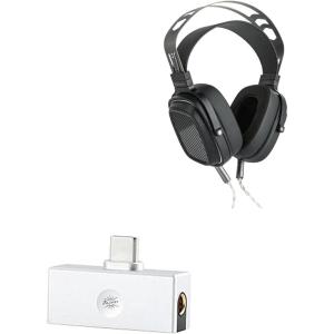 Linsoul HarmonicDyne Romantic Open-Back Over-Ear Headphones, 60mm Bamboo Fiber Bio-Composite Driver Kiwi Ears Allegro Mini Portable IEM DAC, in Ear Monitor Amplifier, USB C to 3.5/4.4mm