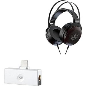 Linsoul Kiwi Ears Altruva Over Ear Headphone, Hi-Fi 50mm Dynamic Driver Monitoring Headphones + Kiwi Ears Allegro Mini Portable IEM DAC