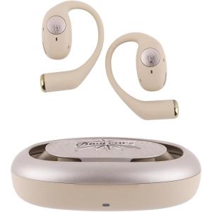 Linsoul Kiwi Ears Spark OWS Open Ear Wireless Earbuds, Bluetooth 5.2 Gaming Earbuds, with Silicone Earhook, 21H Playtime, Wireless Charging for Sports Workout Running