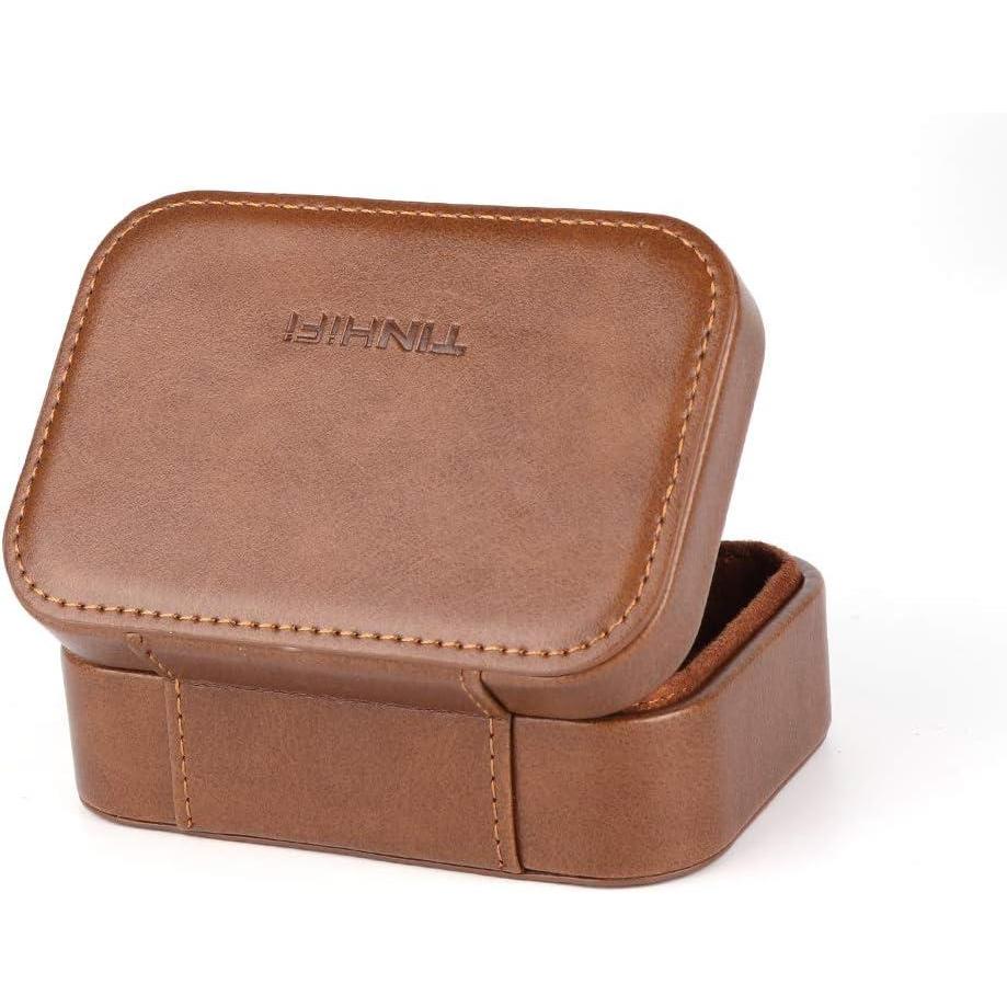 image:imageLinsoul TIN HiFi Portable PU Leather Storage Case for Tin Audio T2 T3 T2 PRO Earphones Brown