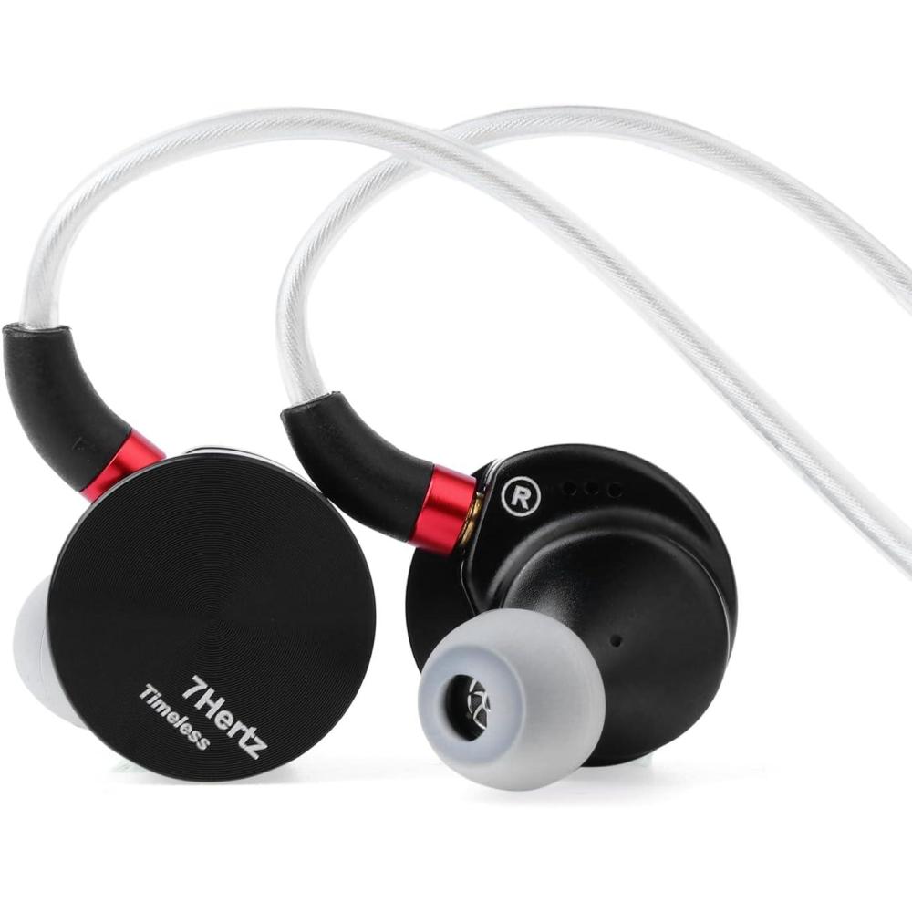 image:imageLinsoul 7HZ Timeless in Ear Monitor 142mm Planar HiFi inEar Earphone with CNC Aluminum Shell Detachable MMCX Cable 35mm35mm