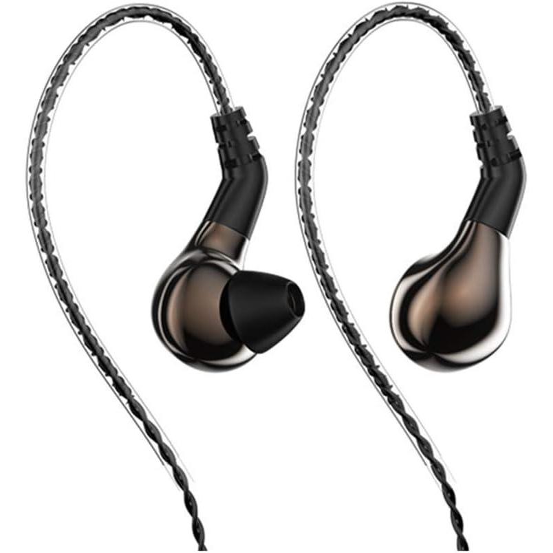 image:imageLinsoul BLON BL03 in Ear Monitor HiFi 10mm Carbon Diaphragm Dynamic Driver inEar Earphone IEM with 078mm 2pin Detachable Cable Without Mic BrownBrown