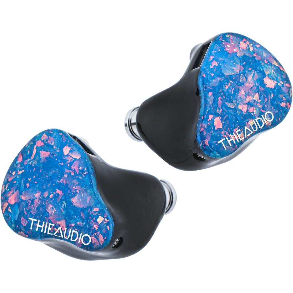 image:imageLinsoul THIEAUDIO Hype 4 2DD4BA in Ear Monitor HiFi IEM Earphones with Tonal Balance Latest Sonion Driver Detachable SilverPlated OCC Cable for Audiophile Musician Professionals Blue