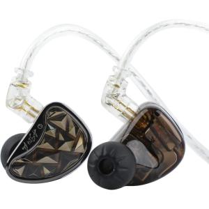 Linsoul KZ AS24 Pro 12BA Drivers in-Ear Monitor, Tunable HiFi IEM, Wired Earbuds with Detachable Cable for Audiophile(Without Mic)(Without Mic)