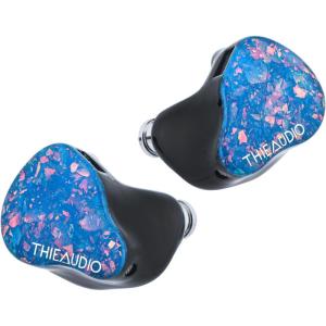 Linsoul THIEAUDIO Hype 4 2DD+4BA in Ear Monitor, HiFi IEM Earphones with Tonal Balance, Latest Sonion Driver, Detachable Silver-Plated OCC Cable for Audiophile Musician Professionals (Blue)