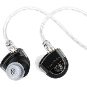 Linsoul TWISTURA D-Minor in Ear Monitor, 10mm Dual-Magnetic LCP Dynamic Driver Earphone IEM, Wired Earbuds with Replaceable Tuning Nozzle, Detachable Cable for Musician Audiophile (Without Mic)