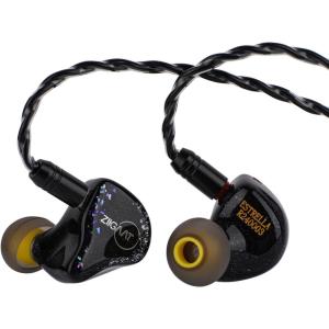 Linsoul ZiiGaat x Jay’s Audio Estrella 2DD x 4BA Hybrid Driver in Ear Monitor, Wired Earbuds IEM, Gaming Earbuds, with 3-Way Crossover Tuning for Audiophile Musician