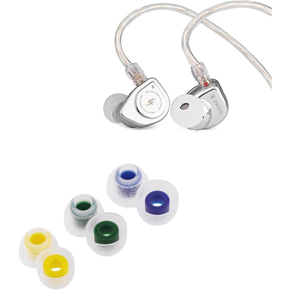 image:imageLinsoul SIMGOT EW200 10mm SCP Diaphragm Dynamic Driver inEar Earphones with All Metal BodyEW200 Without Mic  TANGZU Tang Sancai in Ear Monitor Ear Plugs