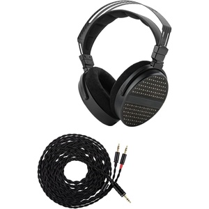 Linsoul THIEAUDIO Cypher Flagship 20-Core N45 Dynamic Driver Headphones, Open-Back, Neutral Reference Tuning + Tripowin Nova Monitor Headphone Cable, Over-Ear Headphone Wire, 4-Strand Silver Foil/OCC